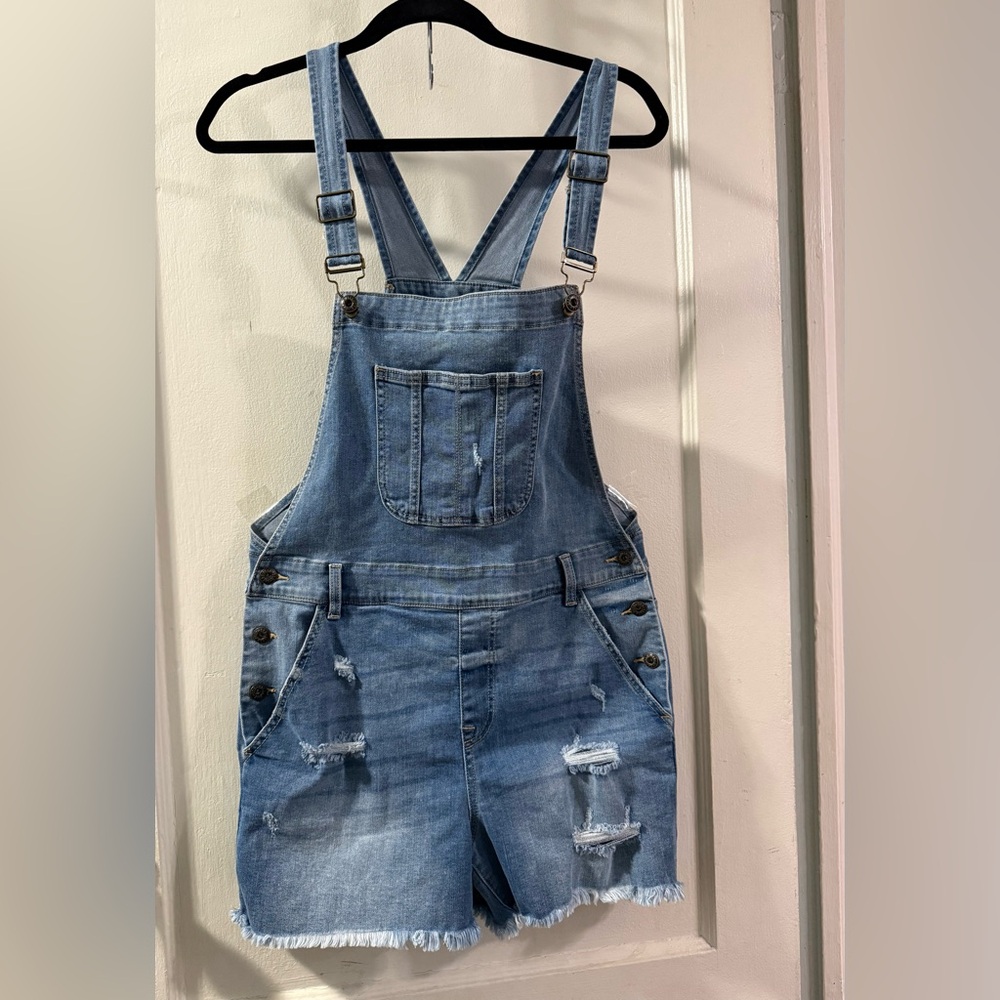 Sneak Peek Blue Denim Overalls